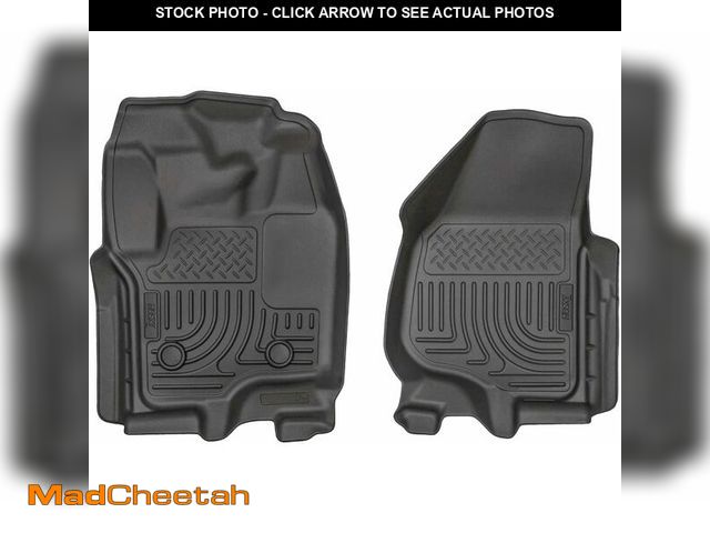 Lot 74-12544128 - Husky Liners Weatherbeater Floor Mats | Fits 2012-2016 Ford F-250/F-350/F-450 SUPERCAB ONLY &amp; Cr...