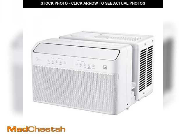 Lot 74-7994048 - Midea 8,000 BTU U-Shaped Smart Inverter Window Air Conditioner Ã¢â¬âCools up to 350 Sq. Ft., Ultr...