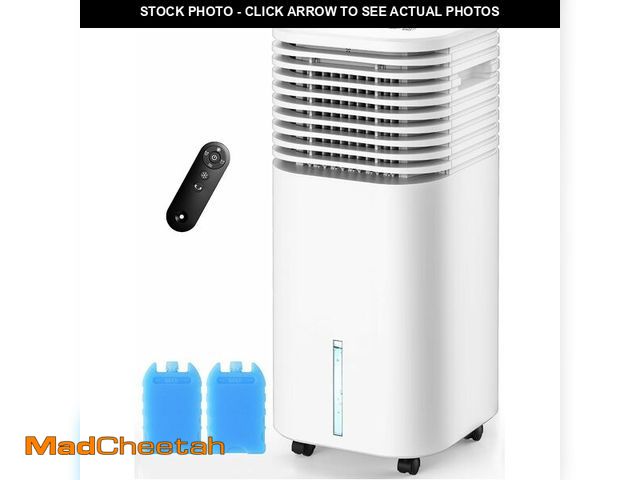 Lot 74-12759970 - CENSTECH 4-IN-1 Portable Air Conditioners, Evaporative Air Cooler w/4 Modes &amp; 3 Speeds, 15H Time...