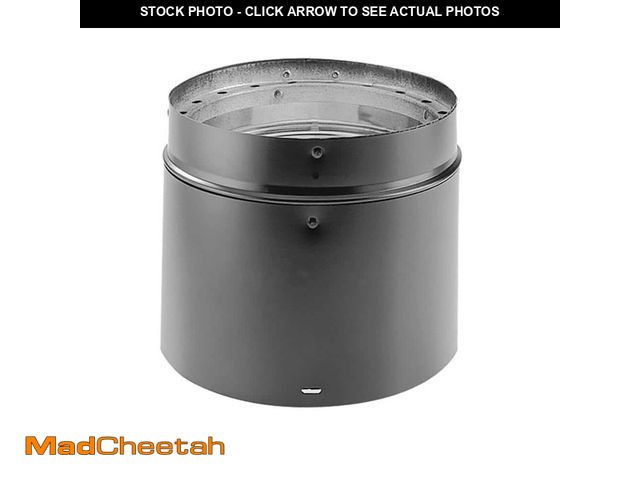 Lot 74-12746519 - DuraVent Model DVL Double Wall Stove Pipe 6in. Diameter x 2in. to 10in. Adjustable Stove Pipe Length...