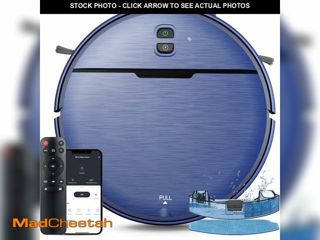 Lot 74-10949702 - 2 in 1 Mopping and Vacuuming Robot, Robot Vacuum and Mop Combo Compatible with WiFi/App, Robotic Vac...