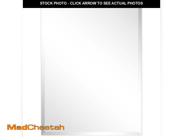 Lot 74-12773475 - Empire Art Direct Frameless Beveled Prism Rectangle Wall Mirror(Product Width in.30 x Product Height...