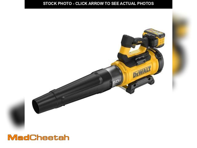 Lot 74-12650785 - DEWALT FLEXVOLT 60V MAX 160 MPH 760 CFM Brushless Cordless Battery Powered Blower Kit w/ (1) FLEXVOL...