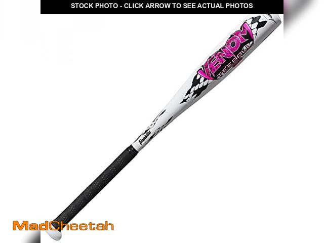Lot 74-12396672 - Franklin Sports Kids Metal Tball + Baseball Bat - Venom Youth Aluminum Teeball Bat - USA Baseball Ce...