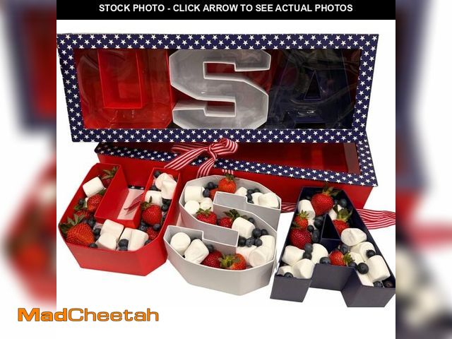 MadCheetah.com - Lot 74-14938551 - UNIKPACKAGING USA Letter Shaped ...