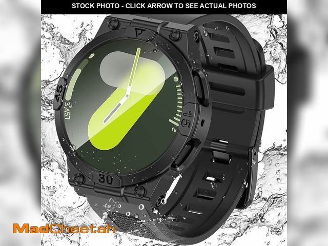 Lot 74-12674864 - Goton 3 in 1 Waterproof Case and Band for Samsung Galaxy Watch 7 44mm, 360ÃÂ° Protective Hard PC wi...