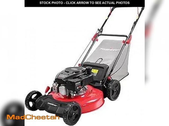 Lot 74-12087744 - PowerSmart 21  144cc Gas Push Lawn Mower   with 6-Position Height Adjustment  3-in-1 Cutting - UNUSE...