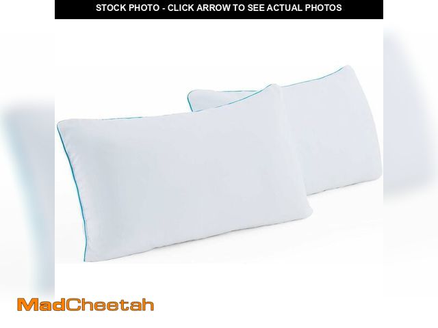 Lot 74-13583301 - Linenspa Two Pack Shredded Gel Memory Foam Pillow, King Size Ã¢â¬â Cooling Bed Pillow Ã¢â¬â So...