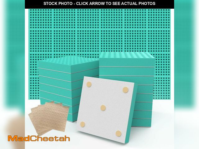 Lot 74-13066503 - Acoustic Foam Panels, Sound Proof Foam Panels for Walls, Soundproofing Absorbing Panels Studio Noise...