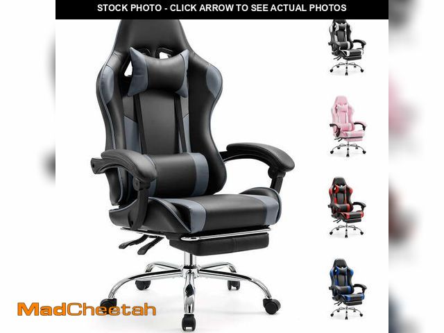 Lot 74-12834704 - EDX Ergonomic Gaming Chair High Back Office Chair with Lumbar Support and Adjustable Armrests Swivel...