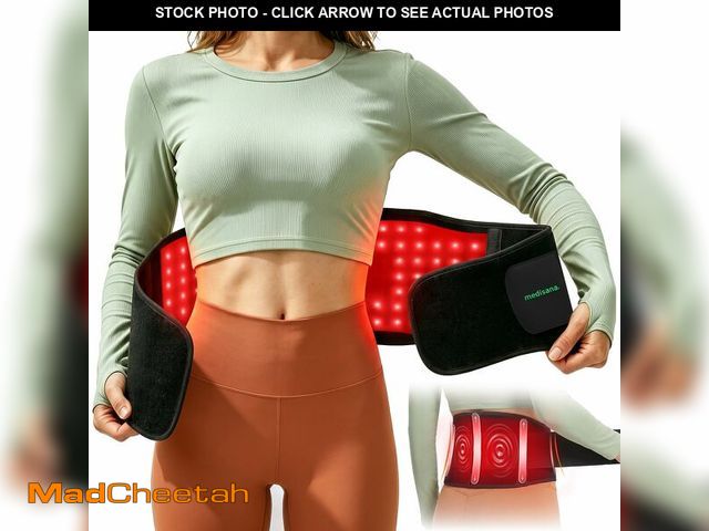 Lot 74-14150237 - Medisana Red Light Therapy for Body, Upgraded 3-in-1 Cordless Red Light Therapy Belt with 3-Mode Red...