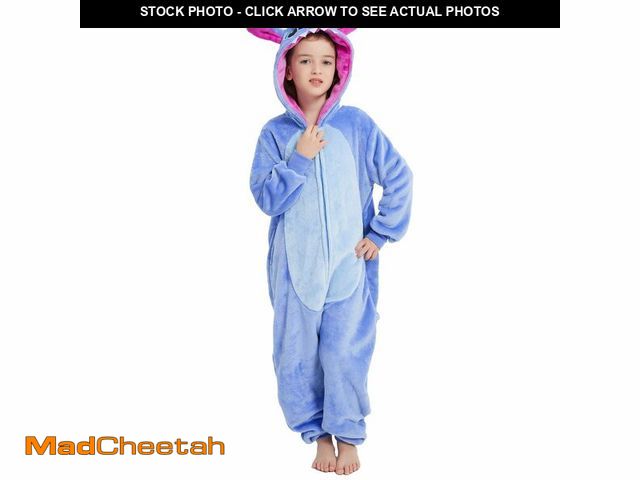 Lot 74-12712587 - Halloween Christmas Unisex Kids Flannel Cosplay Onesie Costume Outfit Suit for Girls and Boys (Stitc...