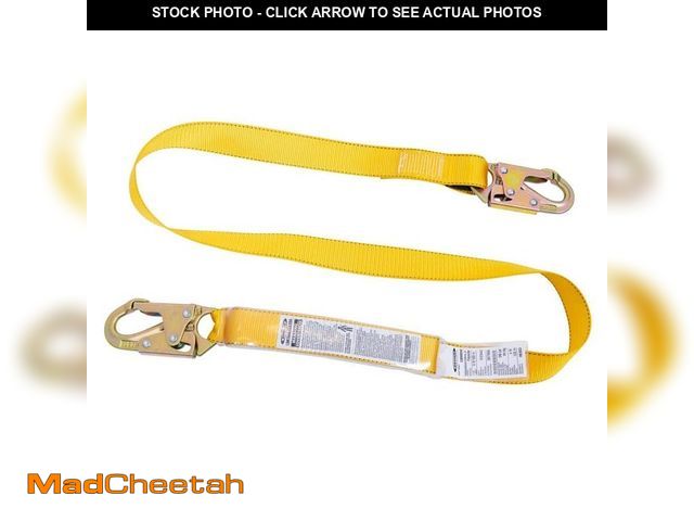 Lot 74-14315745 - Werner 6 ft. Shock Absorbing Fall Protection Lanyard - UNUSED