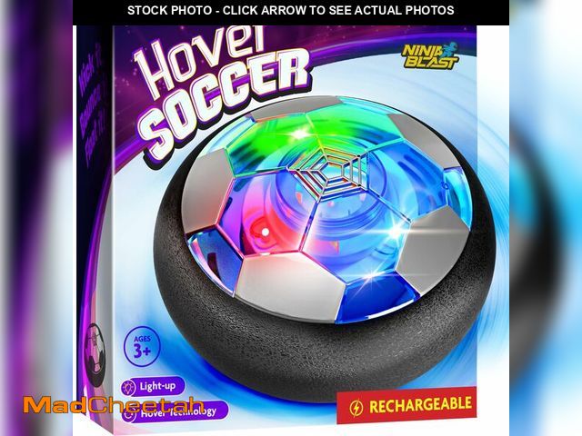 Lot 74-13628261 - Ninja Blast Hover Soccer Light-Up Ball, Birthday Gift for Boys, Indoor Toy Games, Kids Gifts for Age...