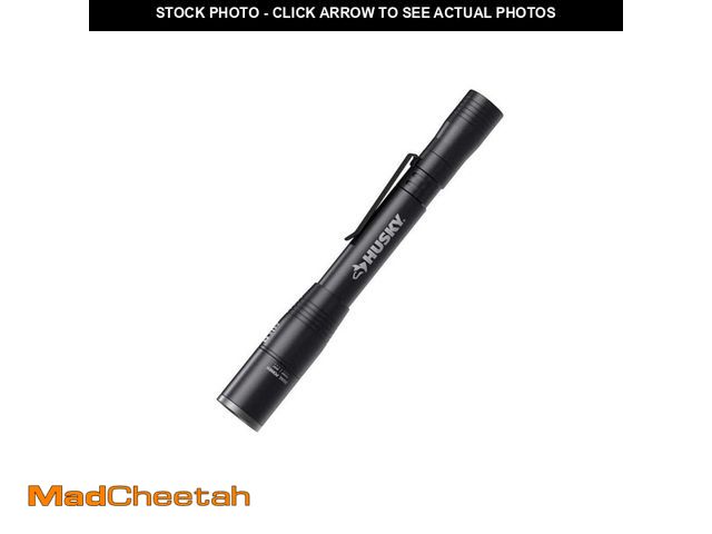Lot 74-12592297 - Husky 400-Lumens Dual Power LED with UV Focusing Penlight Flashlight - UNUSED
