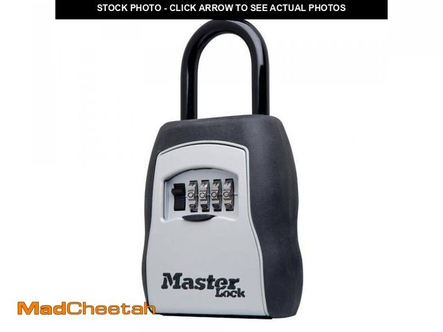 Lot 74-12519894 - Master Lock Lock Box, Resettable Combination Dials - UNUSED