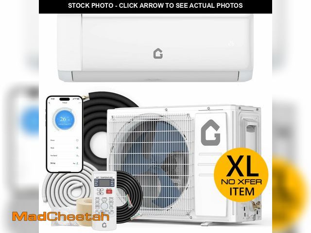 Lot 74-13619464 - (OUTDOOR UNIT ONLY) 18,000 BTU Mini Split Air Conditioner &amp; Heater, 19 SEER2 Inverter Ductless A...