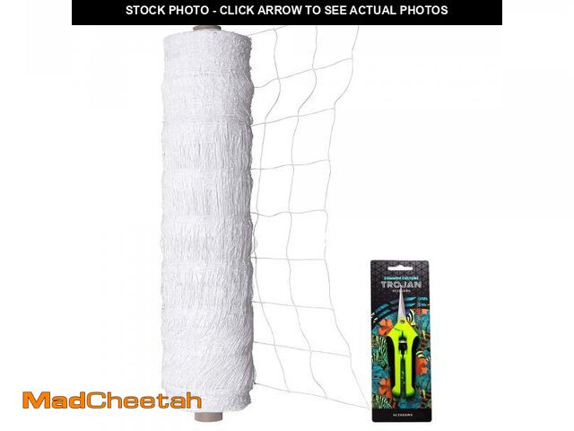 Lot 74-12287302 - COMMON CULTURE Professional Grade Trellis Netting Bulk Roll, 4ft x 4920ft (48" x 4920' | 1.22m x 150...