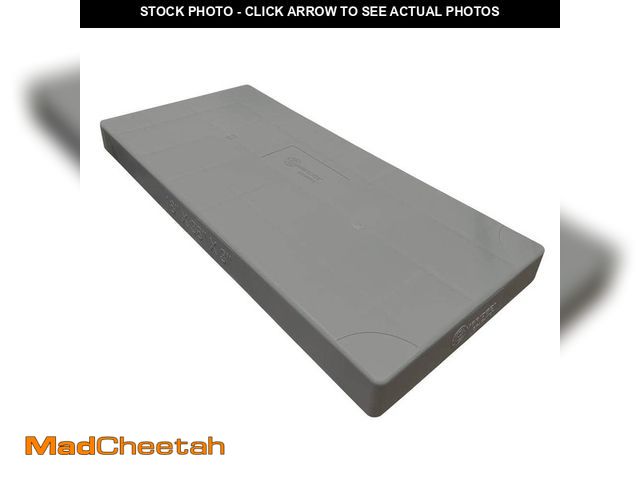 Lot 74-14291845 - Cambridge 18 in. x 38 in. x 3 in. Polypropylene Condenser Mounting Pad for Mini Split Outdoor Units ...