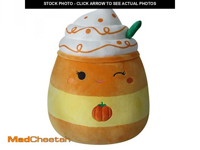 Lot 74-12399343 - Squishmallows Original 14-Inch Delindy Orange Pumpkin Spice Latte - Large Ultrasoft Official Jazware...
