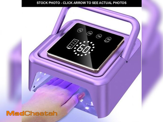 Lot 74-12126185 - Subay UV Nail Lamp 108W, UV Light for Gel Nail Polish, Cordless LED Nail Lamp with 36 Beads &amp; To...