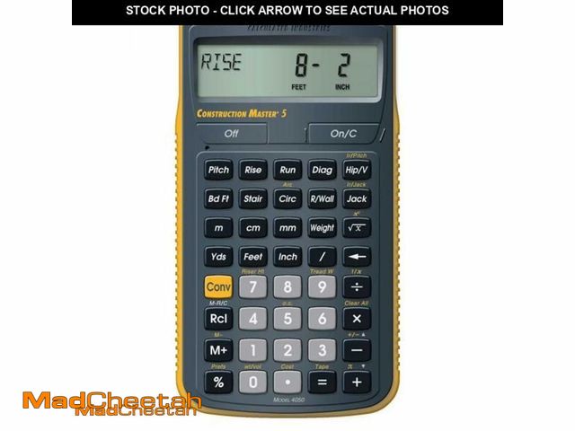 Lot 74-11649234 - Calculated Industries Construction Master 5 Calculator - UNUSED