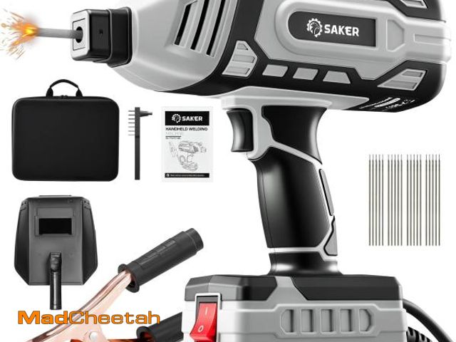 Lot 74-11909495 - Saker Portable Electric Welding Machine,110V Portable Welder Handheld with IGBT Inverter 5 Variable ...