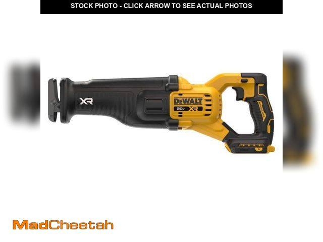 Lot 74-12804114 - DEWALT 20-Volt XR Cordless Reciprocating Saw (Tool Only) - UNUSED