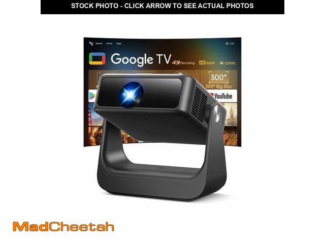 Lot 74-12708001 - Ã£â¬ÂBuit-in Google TV &amp; Voice ControlÃ£â¬âSmart Projector with WiFi 6 and Bluetooth, 4K Su...