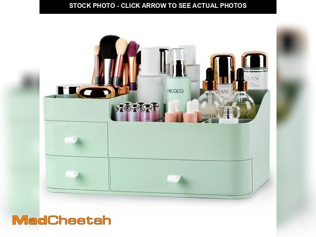 Lot 74-12715597 - ONXE Makeup Organizer with Drawers,Large Capacity Countertop Organizer for Vanity,Bathroom and Bedro...