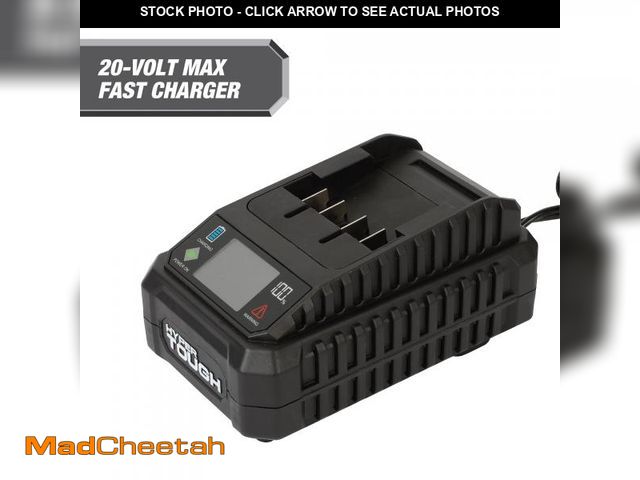 Lot 74-12527714 - Hyper Tough Fast Charger for 20V Max Lithium-Ion Batteries - UNUSED