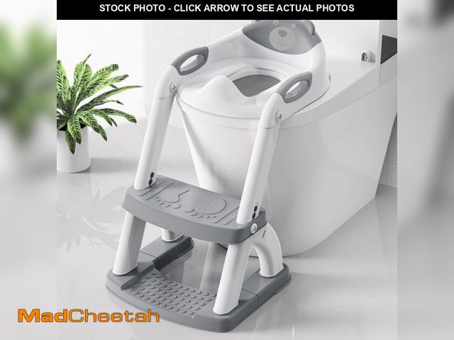 Lot 74-12052199 - SKYROKU Potty Training Toilet, New Sector-Shape Stabilized Base two in one Toddler Toilet Seat with ...