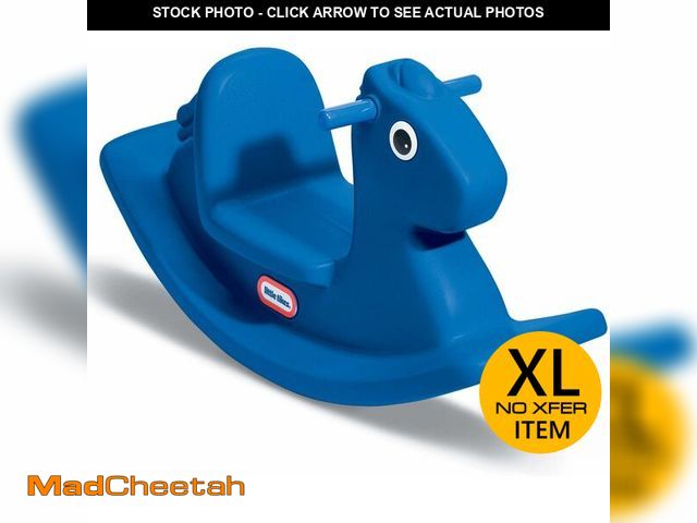Lot 74-14305717 - Little Tikes Rocking Horse Blue, 33.00 L x 10.00 W x 17.50 H Inches - UNUSED