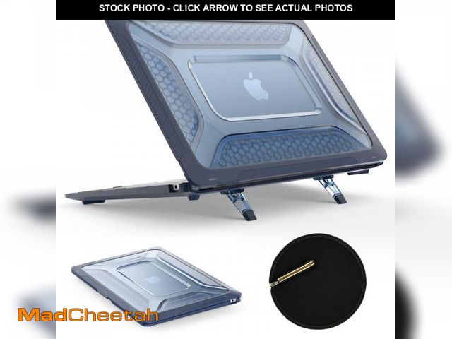 Lot 74-12052095 - SEYMAC stock Case for MacBook Pro 14 inch, Shock-Absorbing Protection with Folding Stand &amp;Mouse ...
