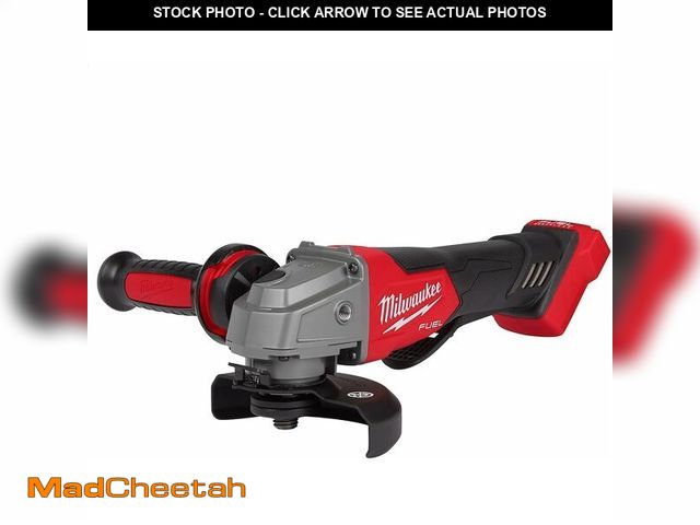 Lot 74-12534343 - Milwaukee M18 FUEL 18V Lithium-Ion Brushless Cordless 4-1/2 in./5 in. Grinder w/Paddle Switch (Tool-...