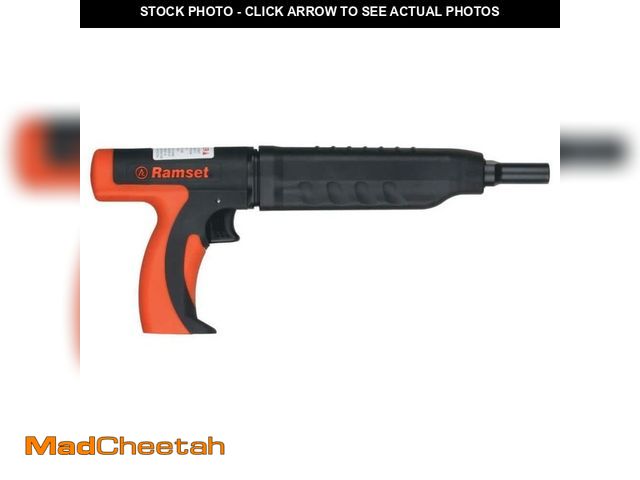 Lot 74-12866829 - *SCRATCHED* Ramset MasterShot 0.22 Caliber Powder Actuated Tool (PAT) *SCRATCHED*  - USED