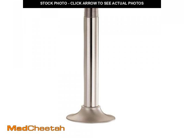 Lot 74-6814142 - Gerber 6 in. Ceiling Mount Shower Arm with Flange in Brushed Nickel - UNUSED