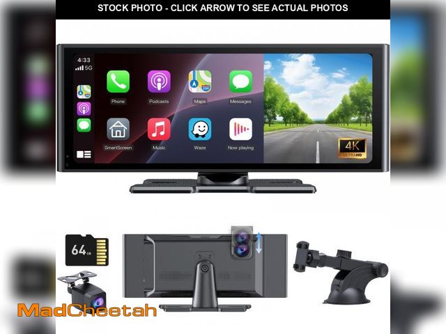 Lot 74-12304674 - Carplay Screen for Car 10.26" HD IPS Wireless Compatible with Apple Carplay &amp; Android Auto,Touch...