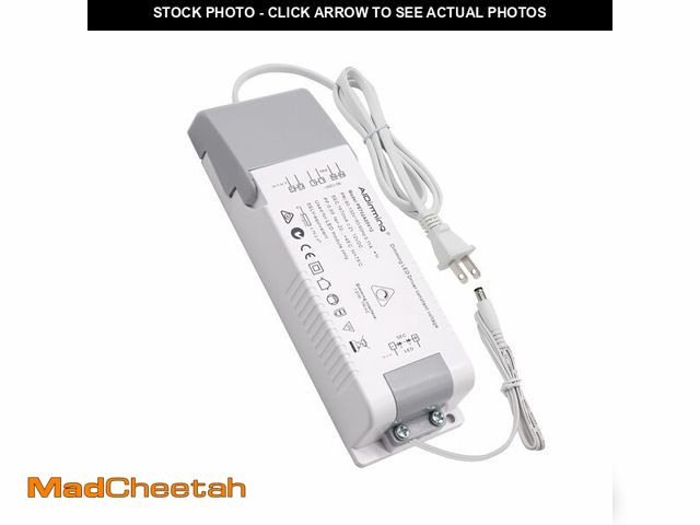Lot 74-13824388 - 12V 20W Power Supply, Triac Dimmable Constant Voltage LED Driver, 110V AC to 12V DC Transformer Comp...