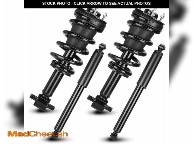 Lot 74-14614772 - Front and Rear Complete Strut Shock Absorber with Spring Assembly Fit for Chevrolet Silverado 1500 2...