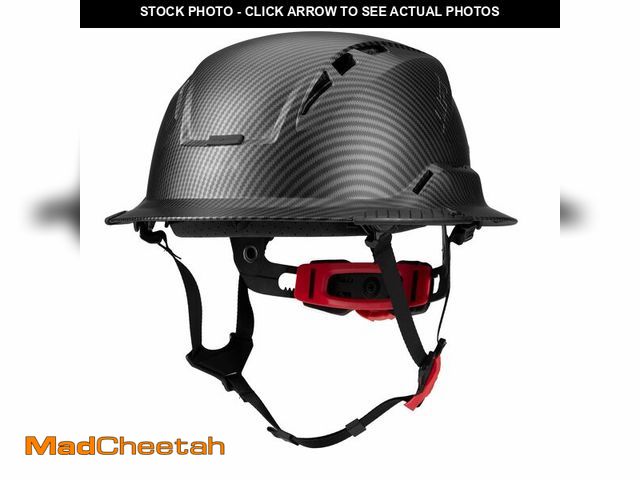 Lot 74-12974525 - LIFT SAFETY Radix Full Brim with Twiceme | Vented | Carbon - UNUSED