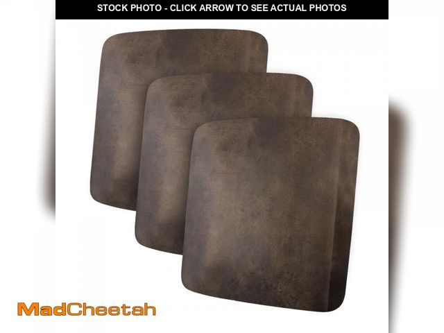 Lot 74-12117207 - Leather Look Couch Cushion Covers Sofa Seat Slipcovers Sets Couches Furniture Protector for Sectiona...
