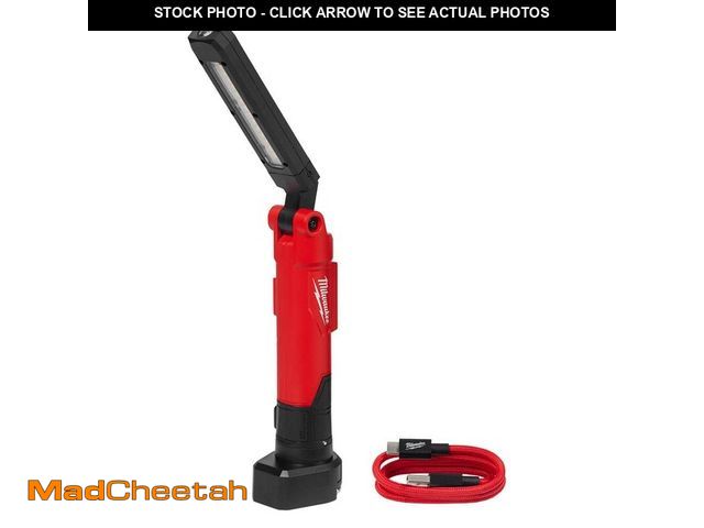 Lot 74-12792874 - Milwaukee 550 Lumens LED REDLITHIUM USB Stick Light with Magnet - UNUSED