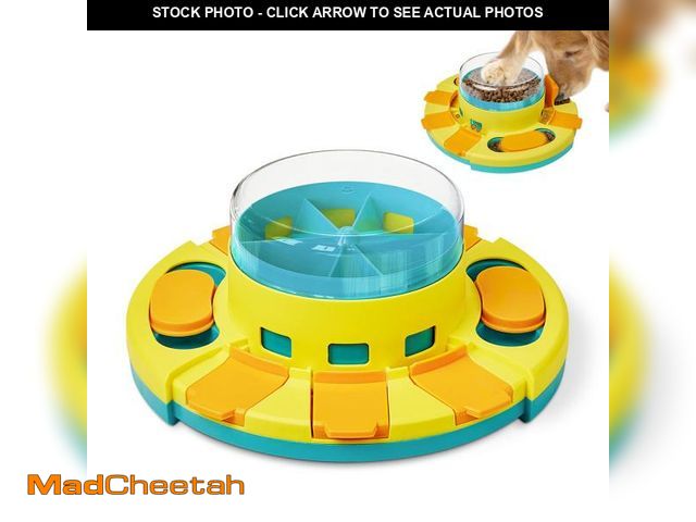 Lot 74-12311804 - Potaroma Dog Puzzle Toy 2 Levels, Slow Feeder, Pup Food Treat Feeding Dispenser for IQ Training and ...