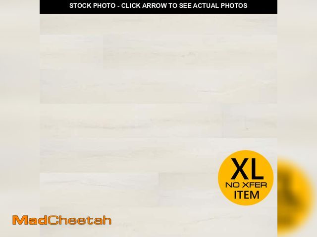 Lot 74-13287394 - Home Decorators Collection Silverbow 12 MIL x 7 in. x 60 in. White-Gray Scratch Resistant Click Lock...