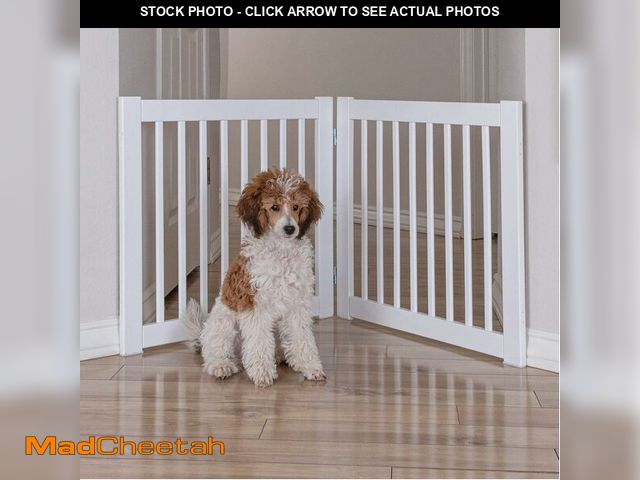 Lot 74-13041645 - Primetime Petz 360 Pet Gate Extension,White - UNUSED