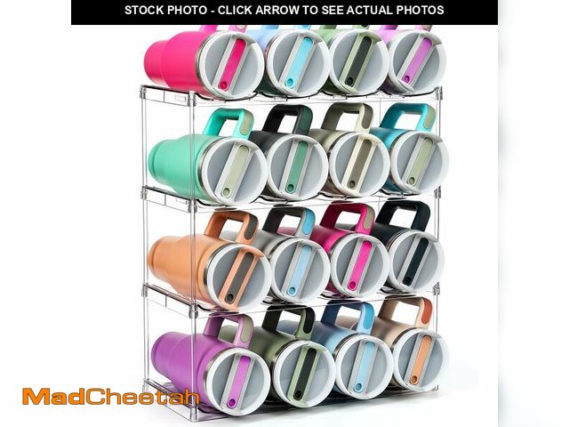 Lot 74-13623840 - Design for Stanley 40 OZ &amp; Large Bottles &amp; Tumblers with Handle - Acrylic Water Bottle Organ...