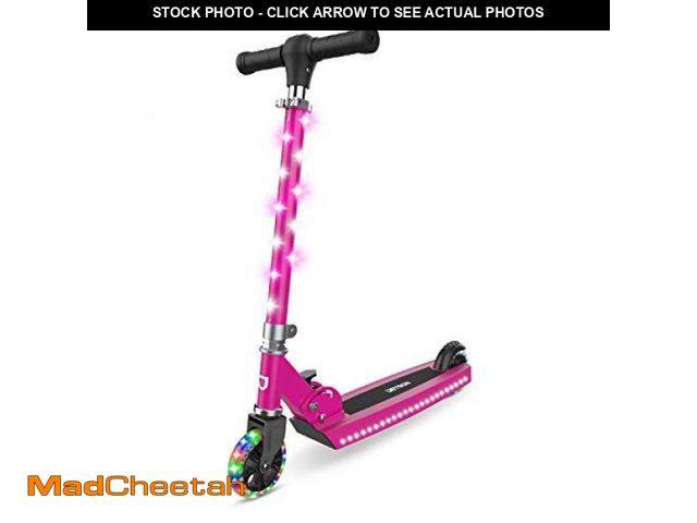 Lot 74-12096266 - (MISSING SCREW) Jetson Scooters - Jupiter Kick Scooter (Pink) - Collapsible Portable Kids Push Scoot...