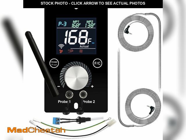 Lot 74-14482092 - Universal WiFi PID Digital Thermostat for Traeger Control Panel Replacement for Pit Boss Controller ...