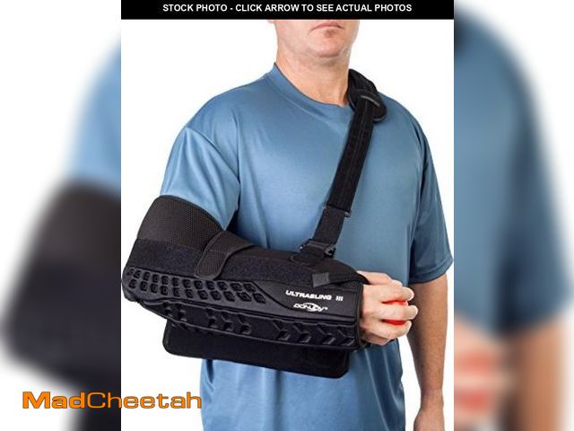 Lot 74-12365890 - DonJoy UltraSling III Shoulder Support Sling, Medium - UNUSED